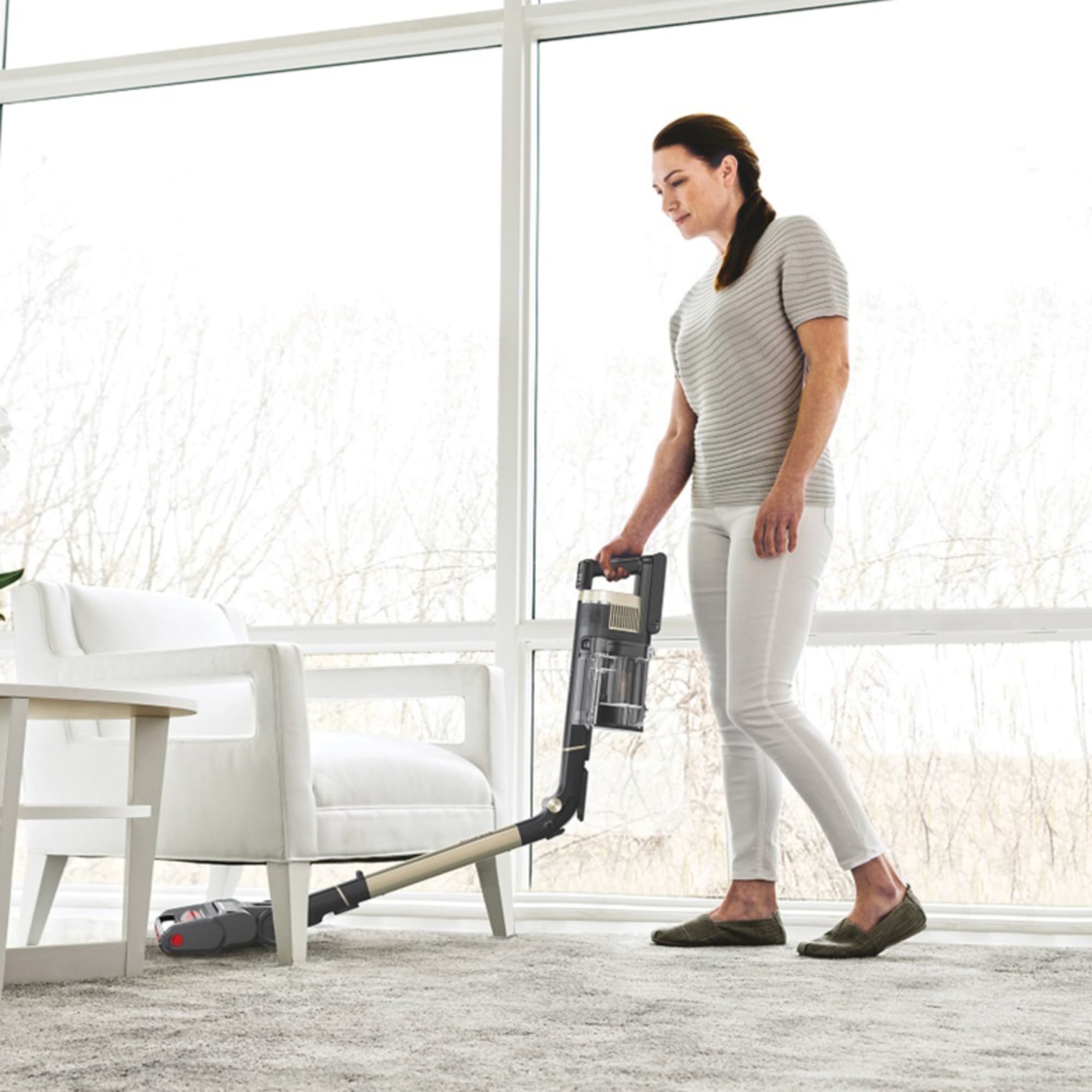 iZ400 Stratos Cordless Pet Pro Vacuum with Clean Sense IQ Brass